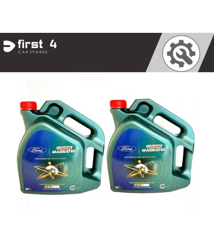 BRAND NEW GENUINE FORD CASTROL FULLY SYNTHETIC MAGNATEC 5W30 10 LITRES Z15534F