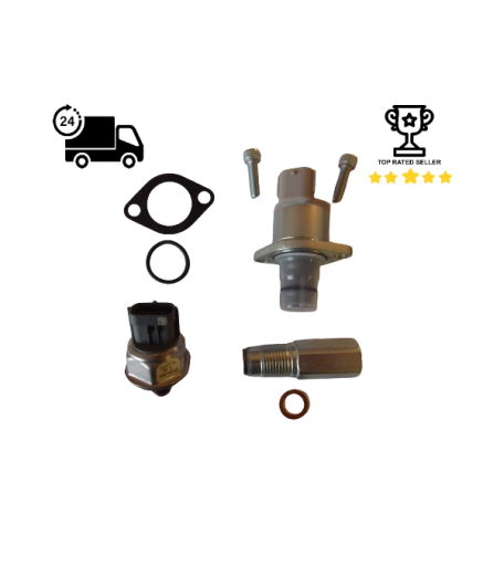 Fuel Rail Pump Valve Sensor KIT FORD Transit Mk7 Tourneo 2.2 2.4 TDCi